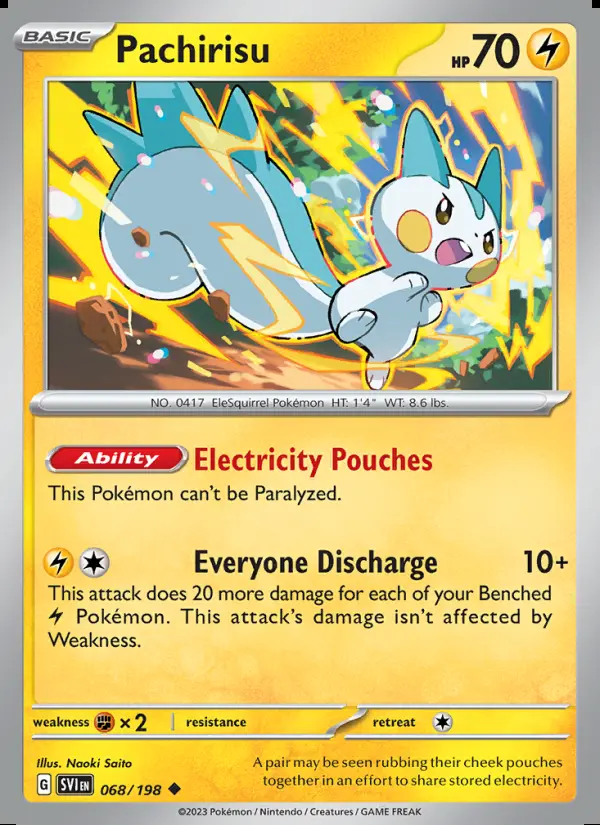 Image of the card Pachirisu