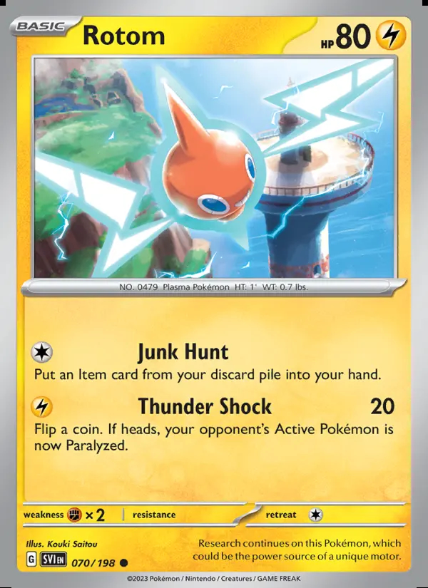 Image of the card Rotom