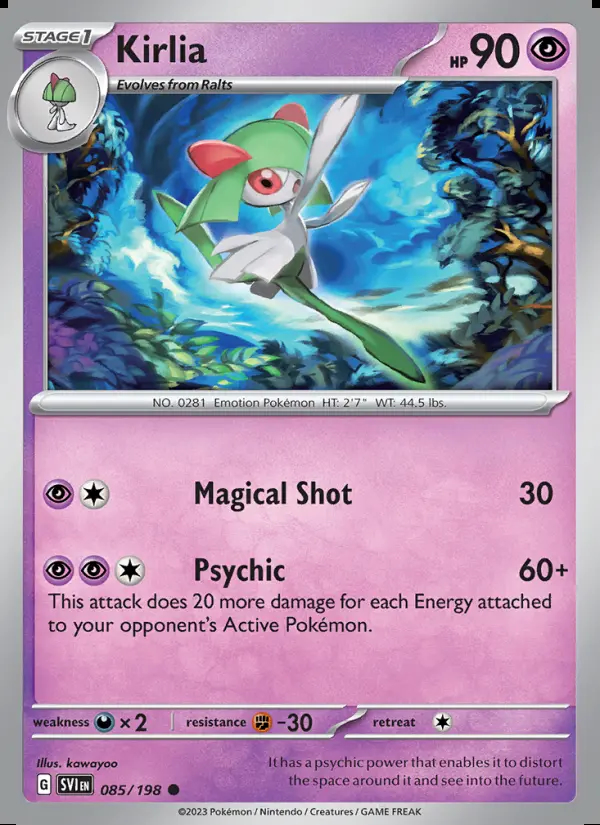 Image of the card Kirlia