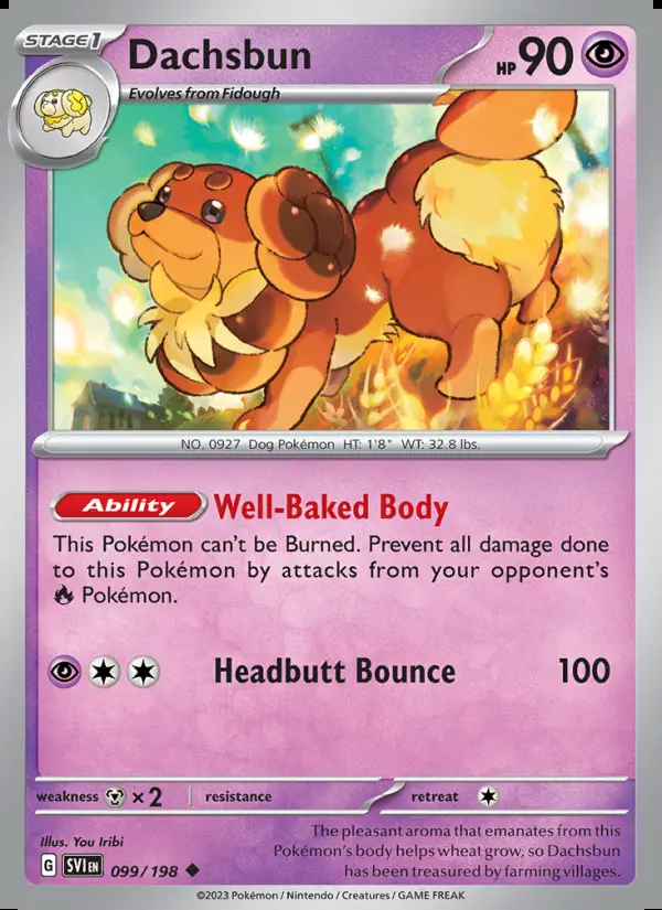 Image of the card Dachsbun