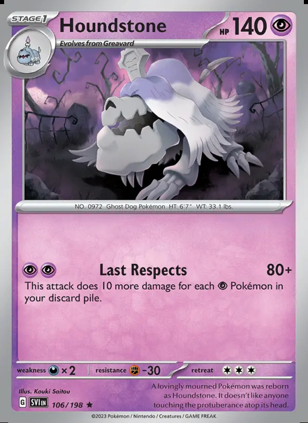 Image of the card Houndstone