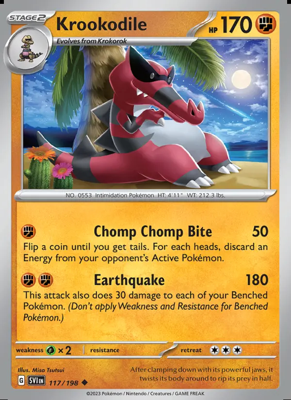 Image of the card Krookodile
