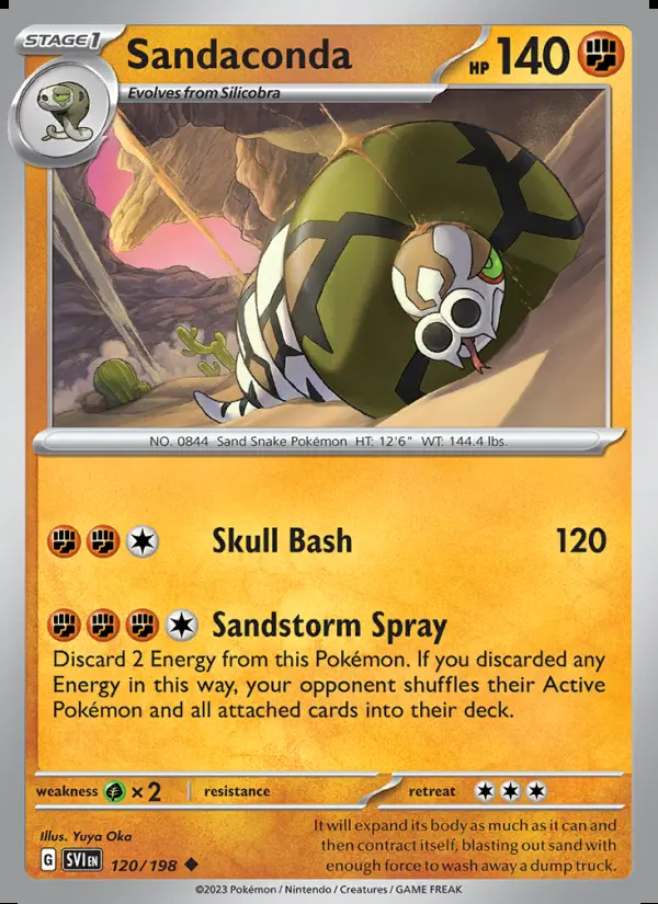 Image of the card Sandaconda