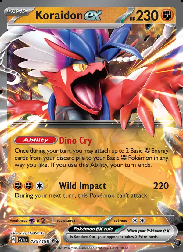Image of the card Koraidon ex