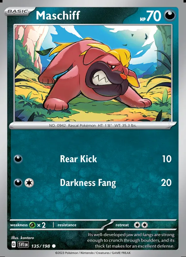 Image of the card Maschiff