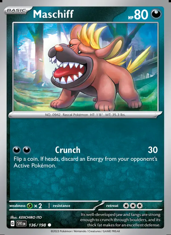 Image of the card Maschiff