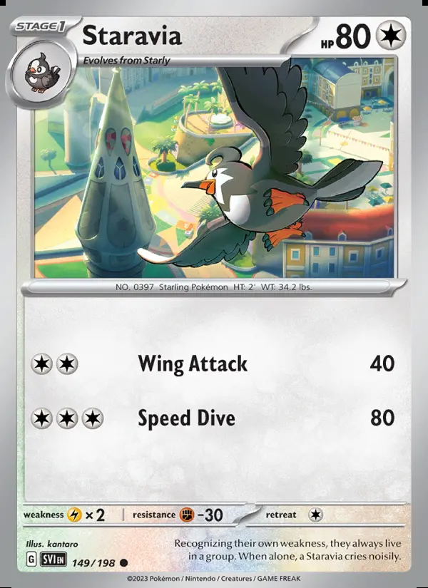 Image of the card Staravia