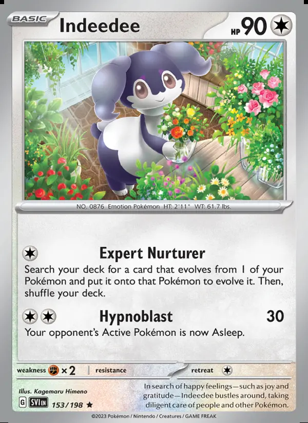 Image of the card Indeedee