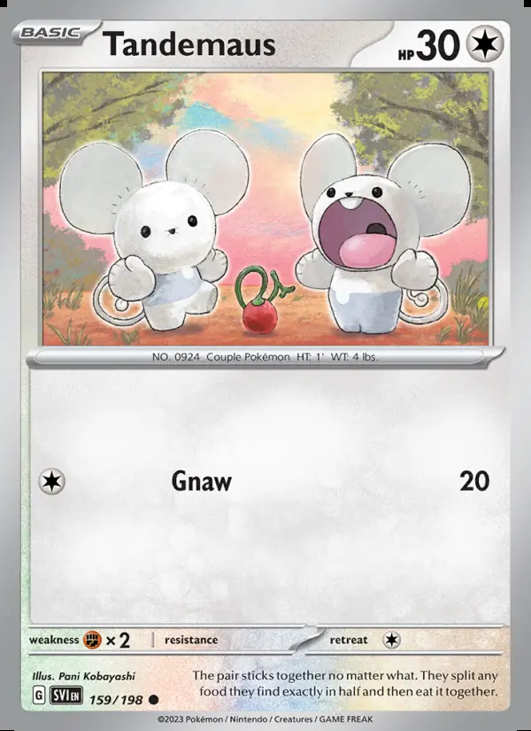 Image of the card Tandemaus