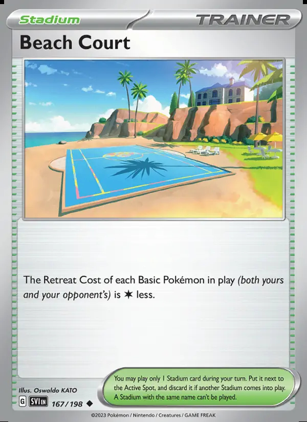 Image of the card Beach Court