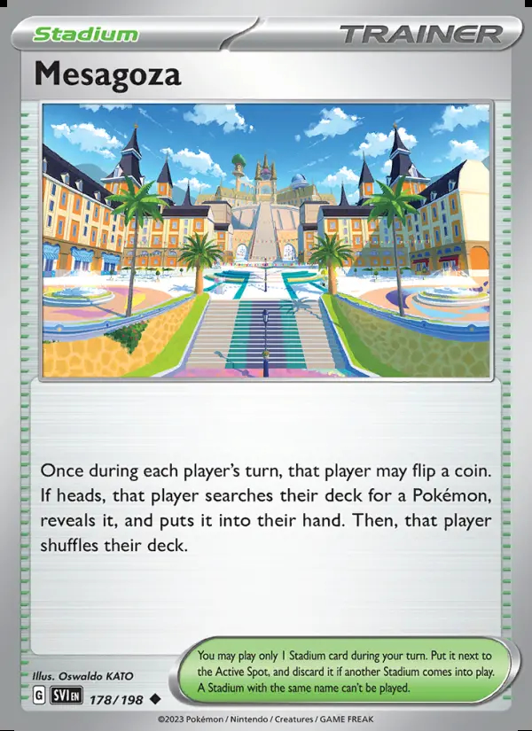 Image of the card Mesagoza