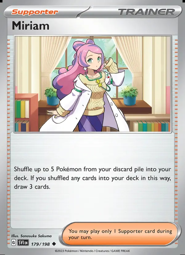 Image of the card Miriam