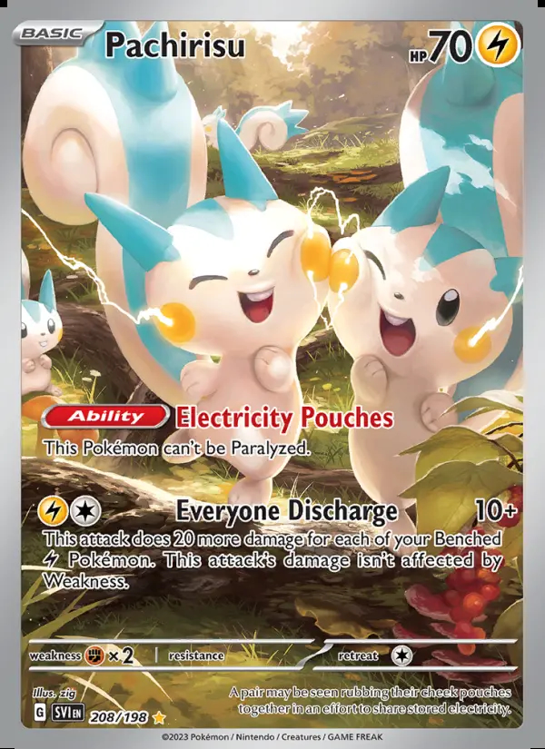 Image of the card Pachirisu