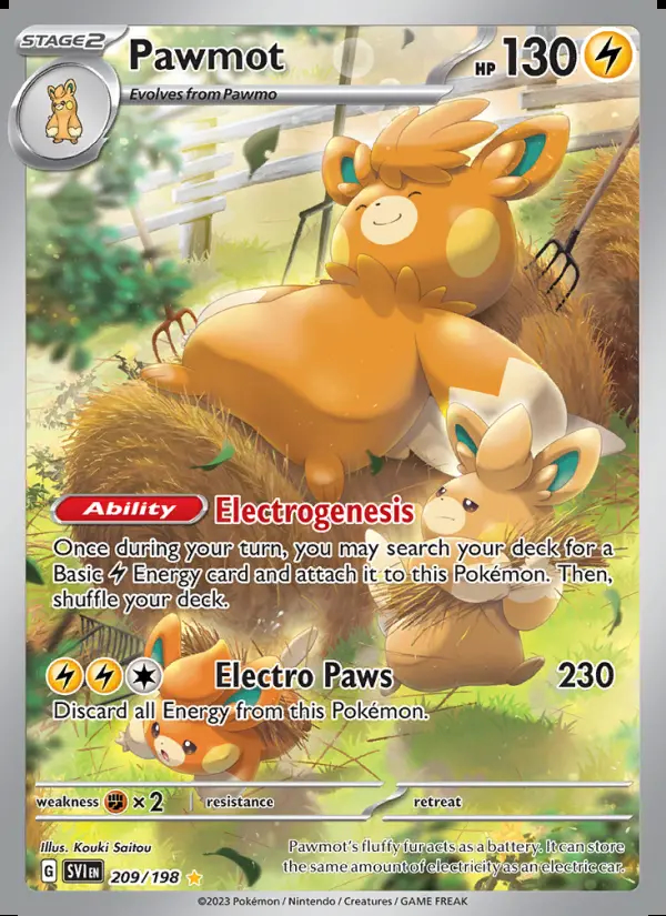 Image of the card Pawmot