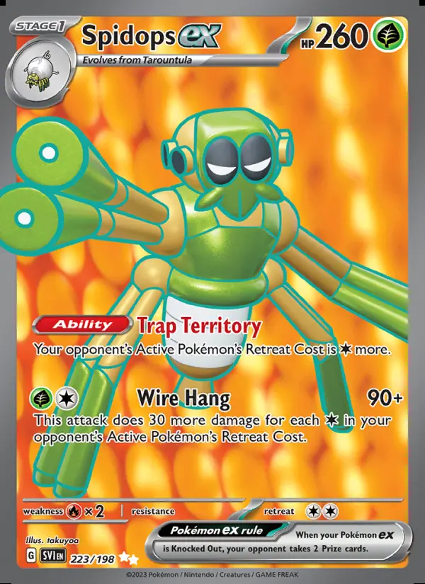 Image of the card Spidops ex