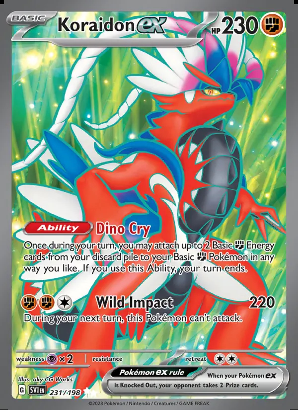 Image of the card Koraidon ex