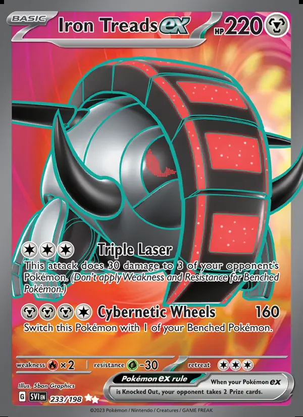 Image of the card Iron Treads ex