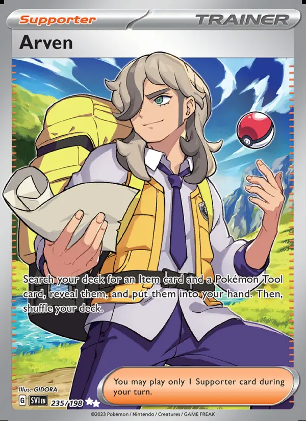 Image of the card Arven