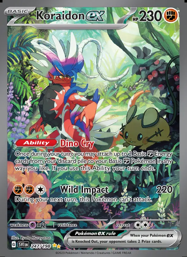 Image of the card Koraidon ex