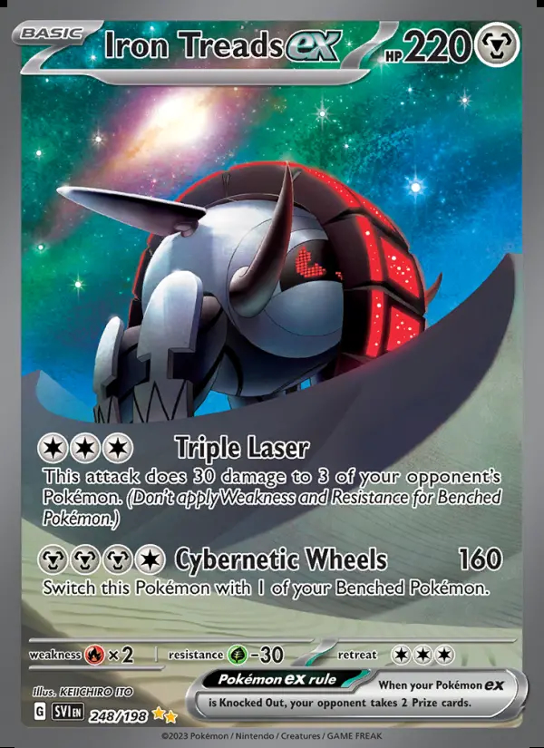 Image of the card Iron Treads ex