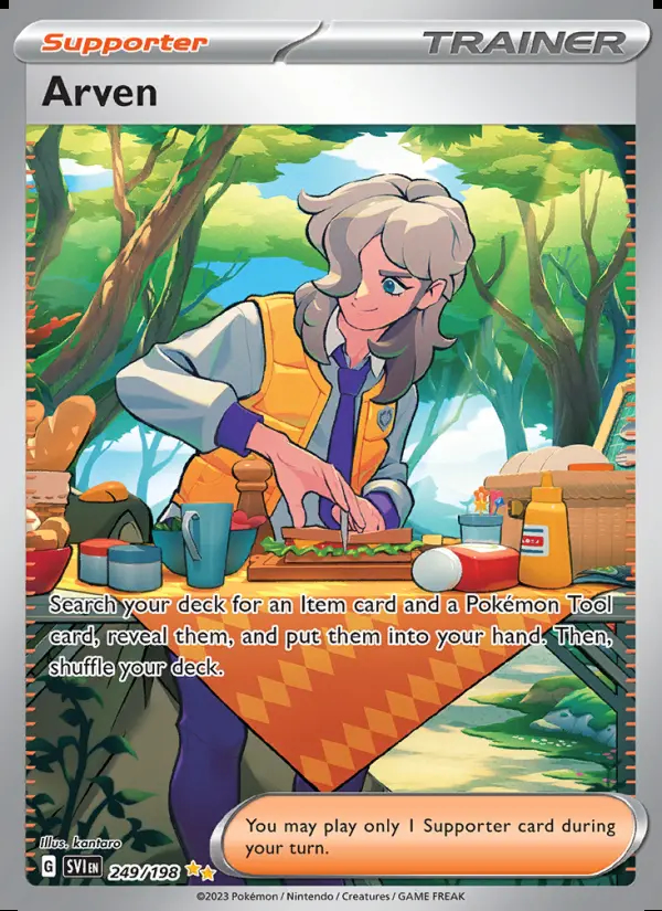 Image of the card Arven