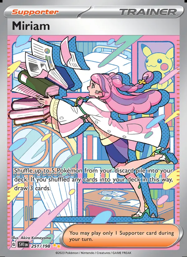 Image of the card Miriam