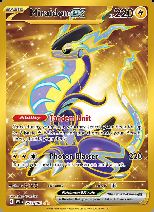 Image of the card Miraidon ex