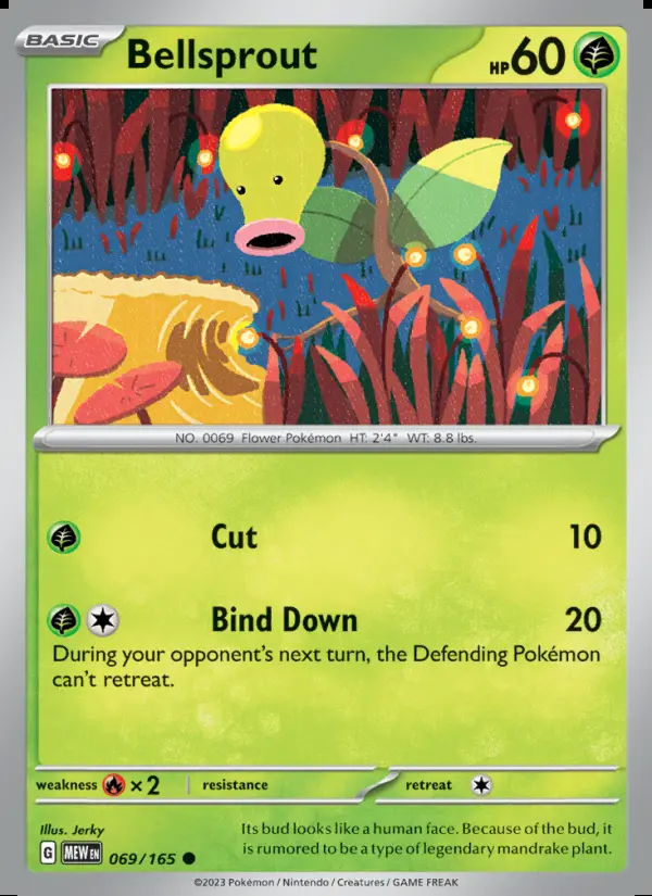 Image of the card Bellsprout