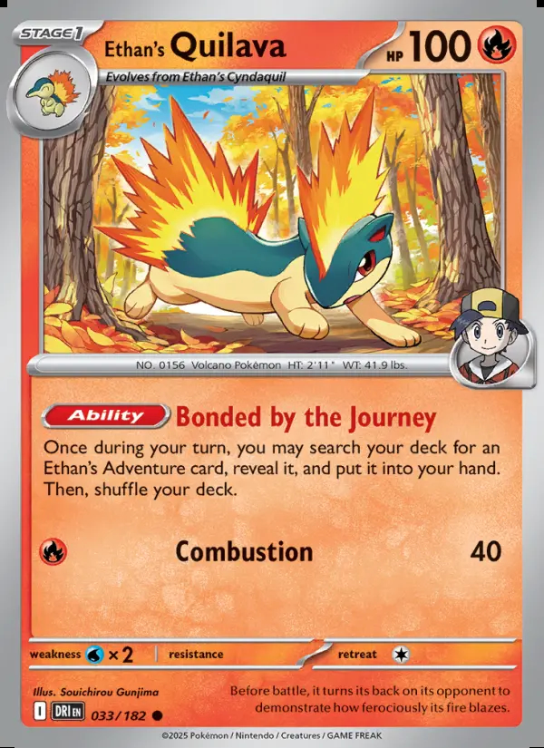 Image of the card Ethan's Quilava