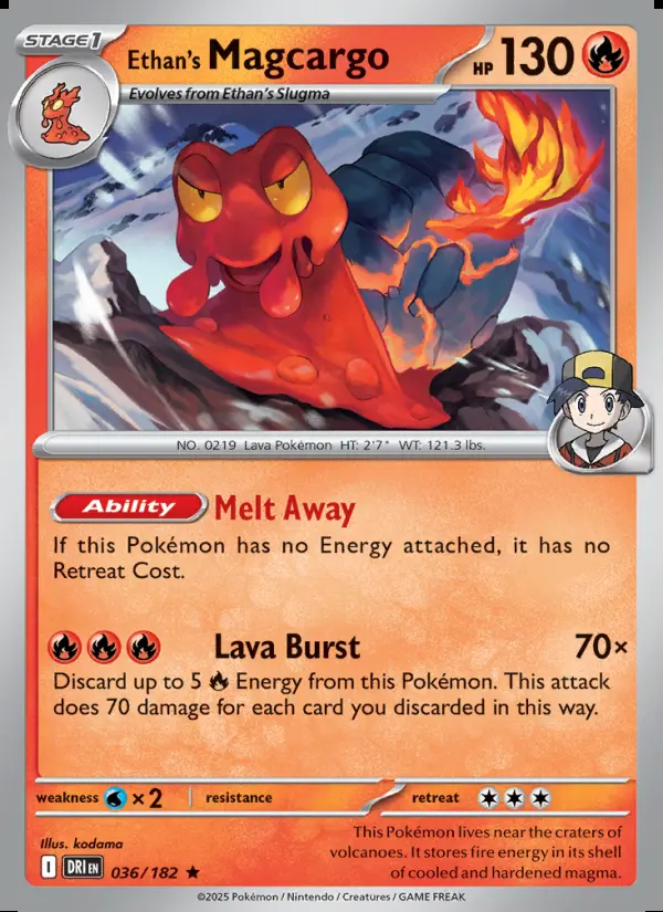 Image of the card Ethan's Magcargo