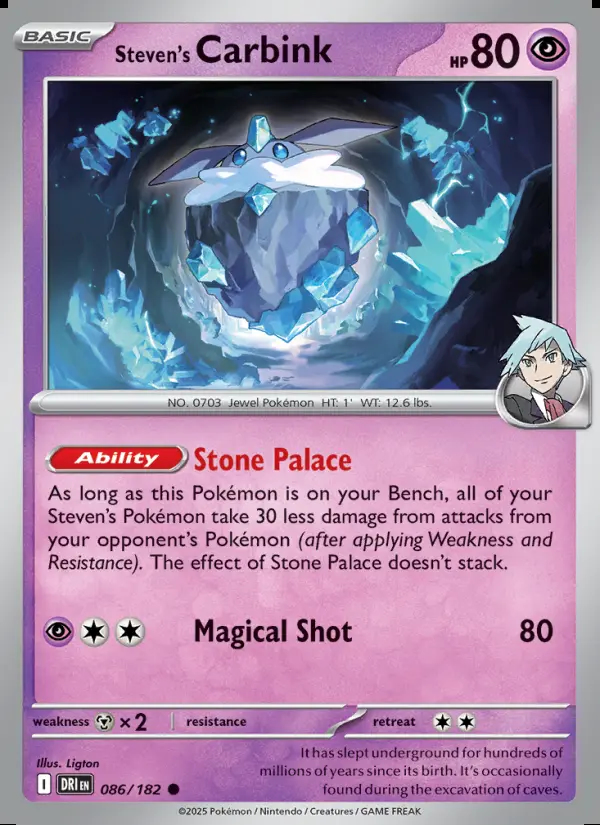 Image of the card Steven's Carbink