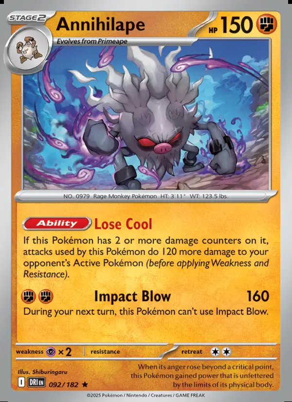 Image of the card Annihilape