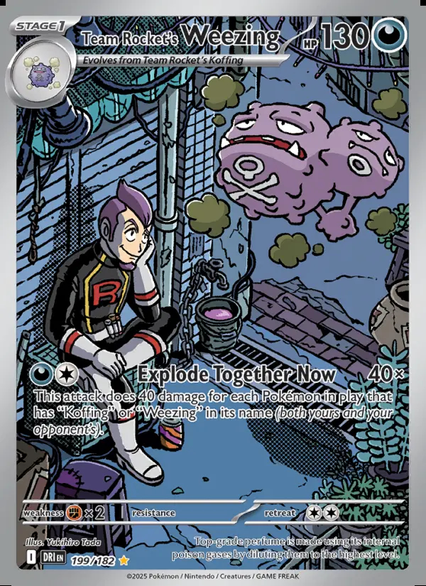 Image of the card Team Rocket's Weezing