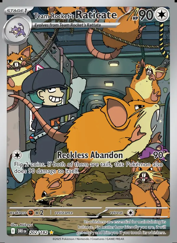 Image of the card Team Rocket's Raticate
