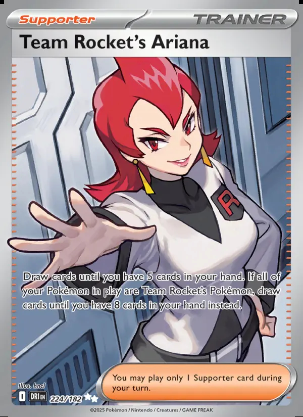 Image of the card Team Rocket's Ariana