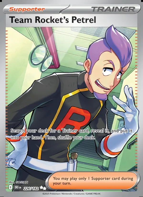 Image of the card Team Rocket's Petrel