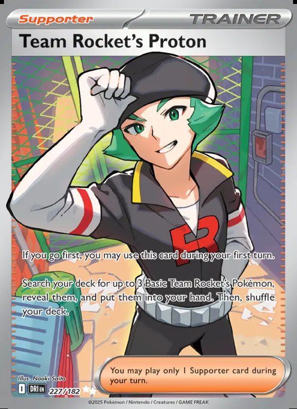 Image of the card Team Rocket's Proton