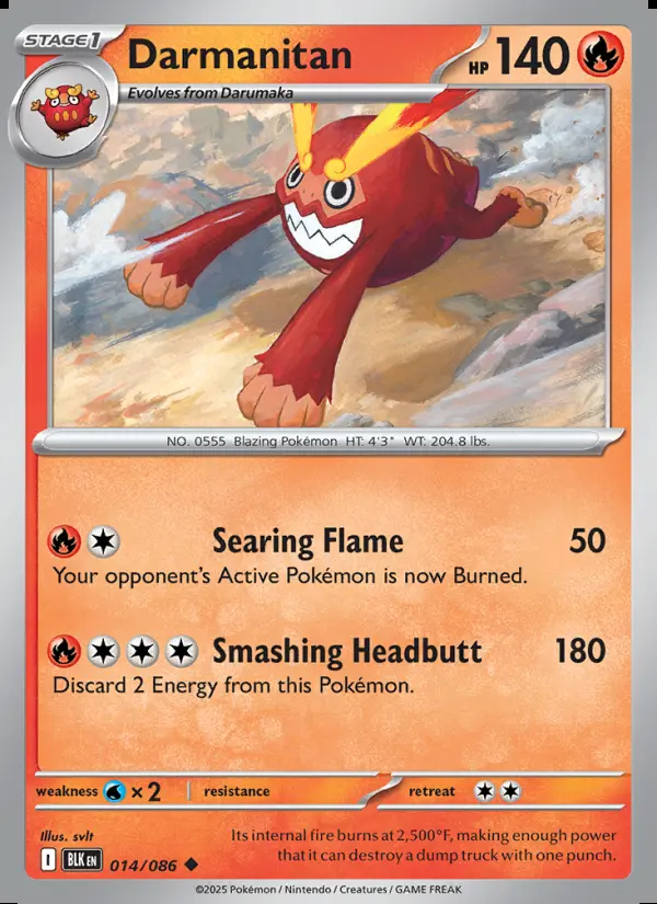 Image of the card Darmanitan