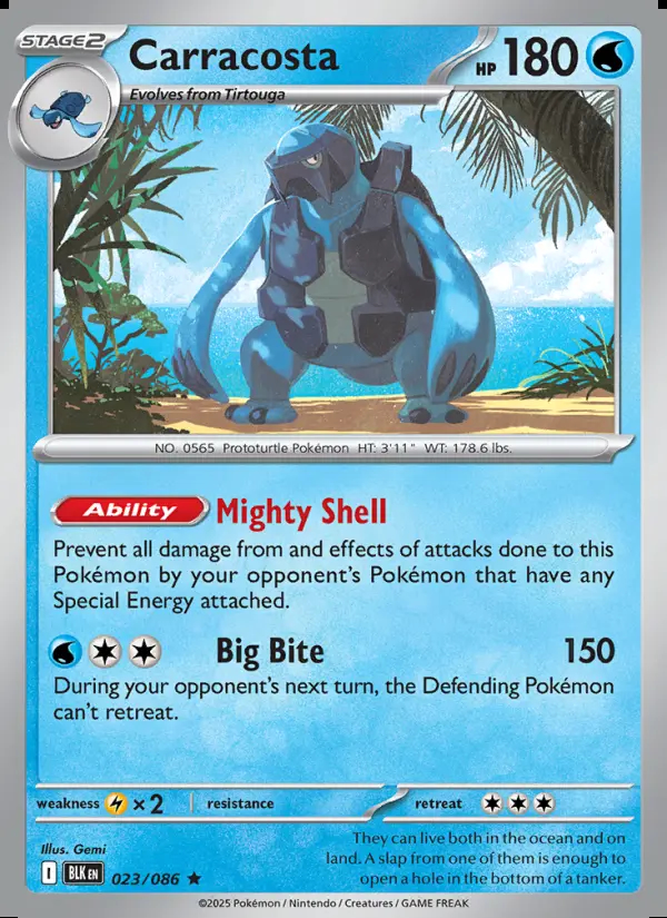 Image of the card Carracosta
