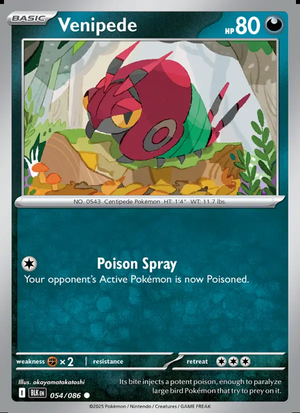Image of the card Venipede