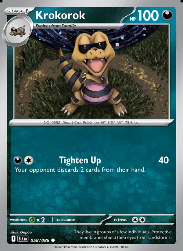 Image of the card Krokorok