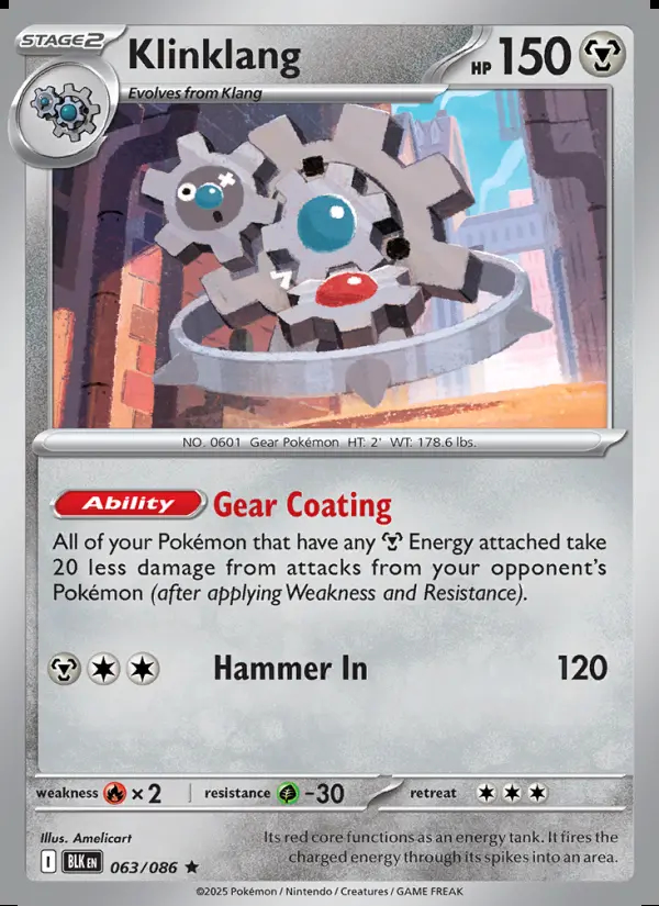 Image of the card Klinklang