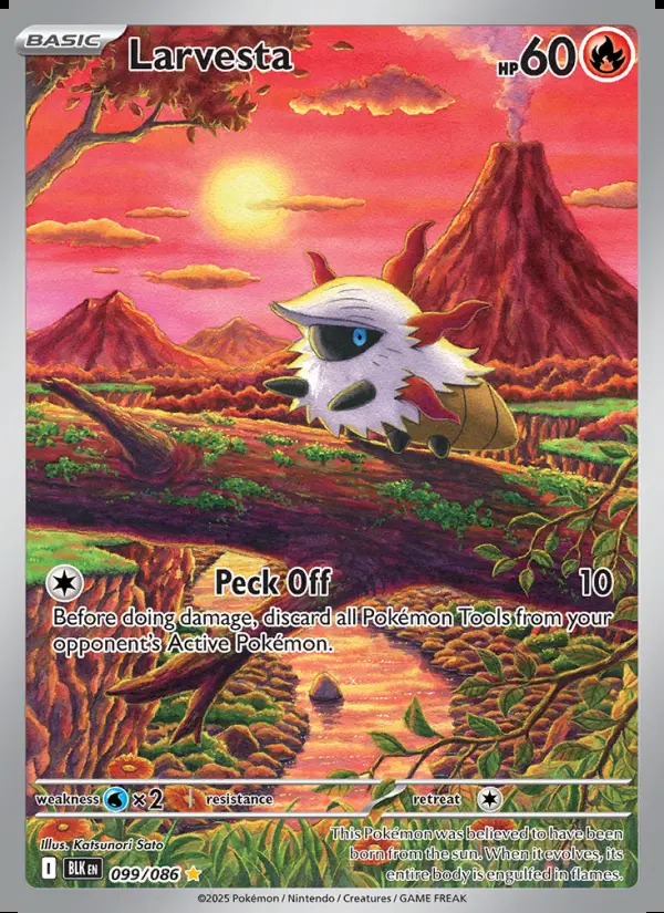 Image of the card Larvesta