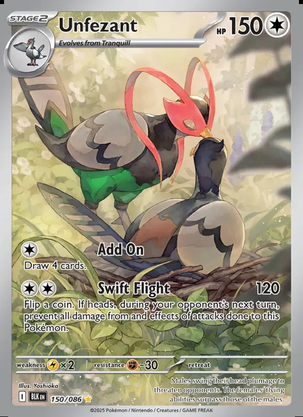 Image of the card Unfezant