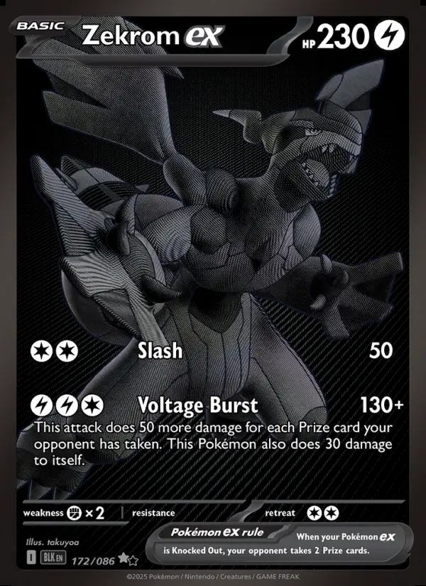 Image of the card Zekrom ex