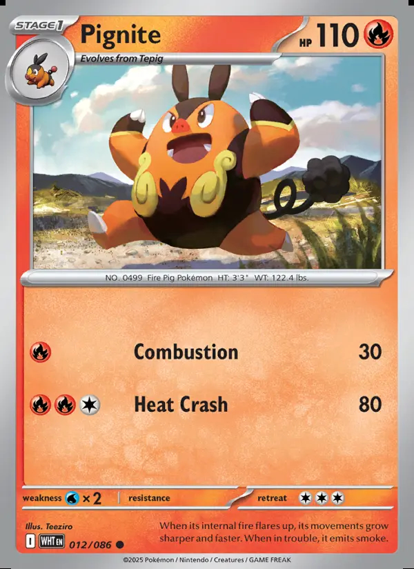 Image of the card Pignite