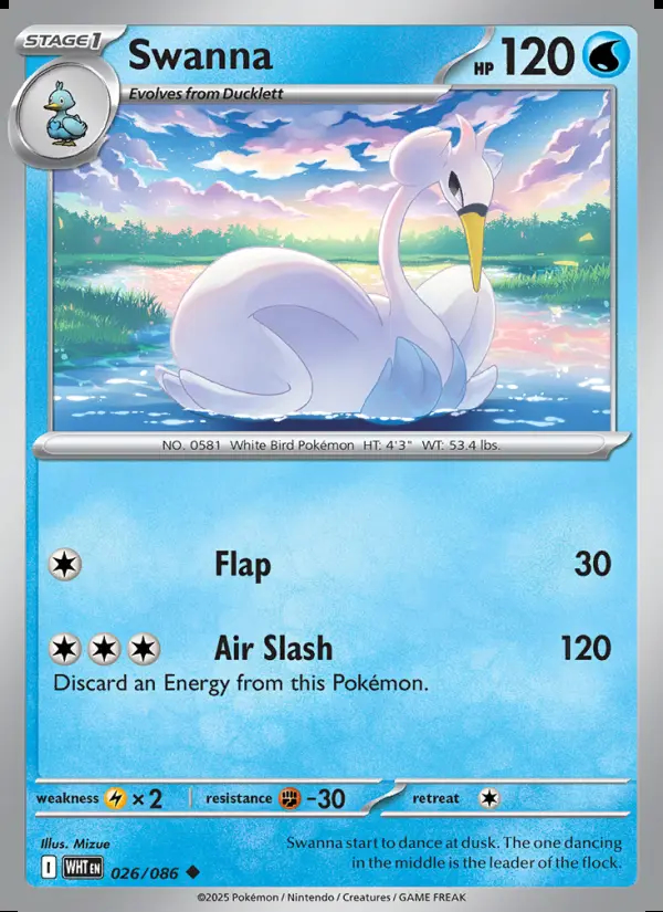 Image of the card Swanna