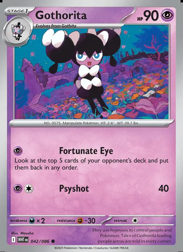 Image of the card Gothorita