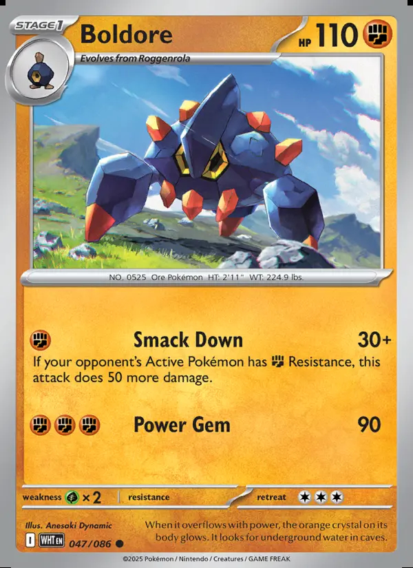 Image of the card Boldore