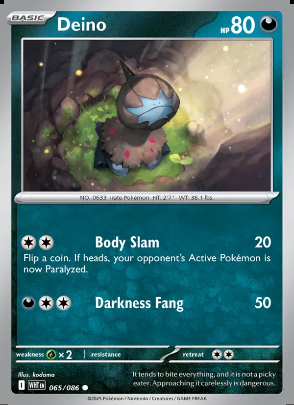 Image of the card Deino